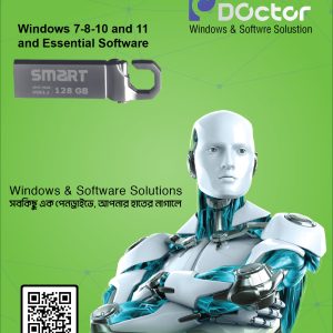 Windows 7,10 and 11 and Essential Software 64 GB Pen Drive